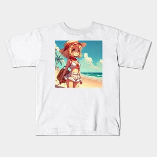 Beach Girl Kids T-Shirt